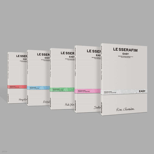 le sserafim - 3rd mini album [easy] compact ver.