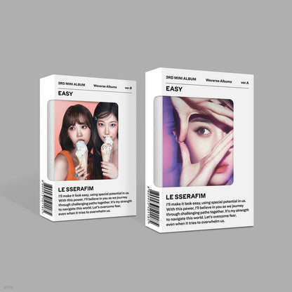le sserafim - 3rd mini album [easy] weverse albums ver.