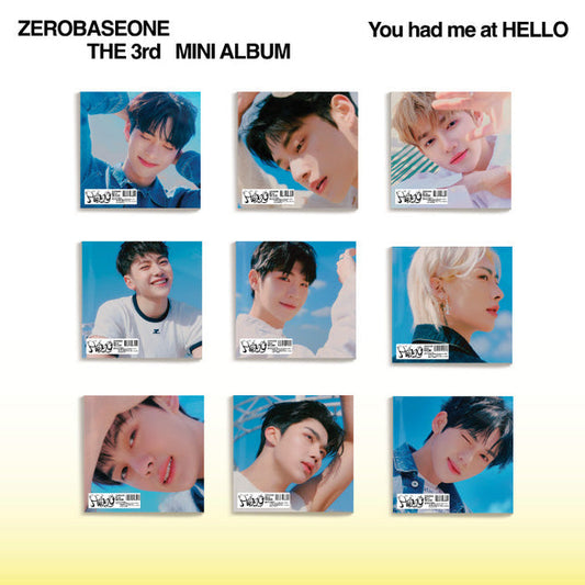 zerobaseone  - 3rd mini album [you had me at hello] digipack ver.