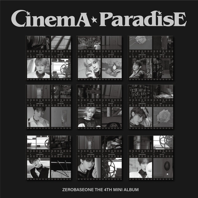 zerobaseone - 4th mini album [cinema paradise] digipack ver.