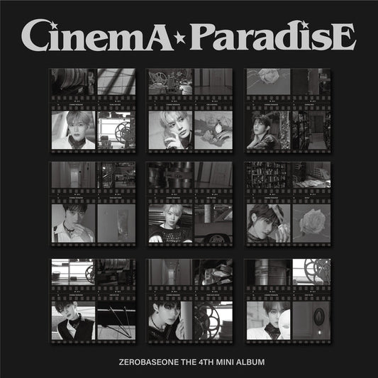 zerobaseone - 4th mini album [cinema paradise] digipack ver.