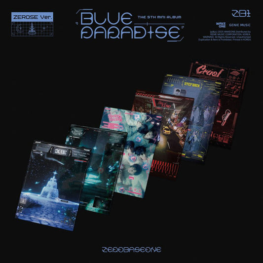 zerobaseone - the 5th mini album [blue paradise] zerose ver.