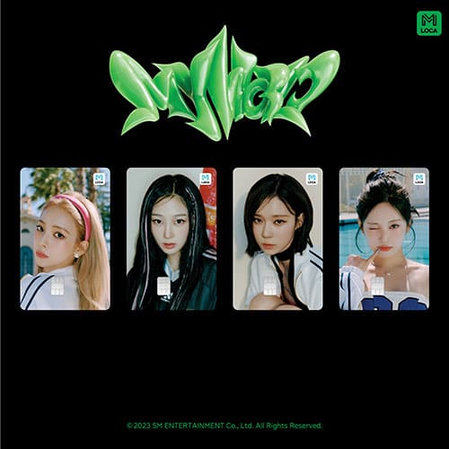 aespa - [my world] transportation card (korea)