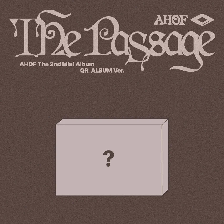 ahof - 2nd mini album [the passage] qr album ver.