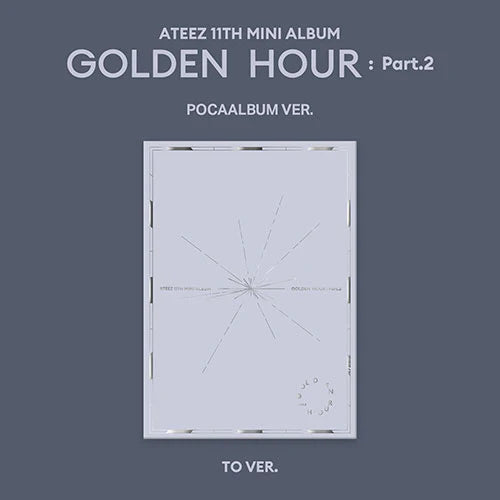 ateez - 11th mini album [golden hour part. 2] pocaalbum ver.