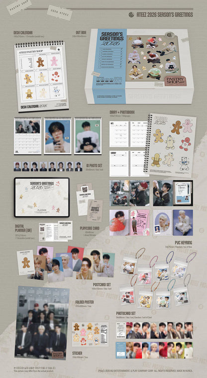 ateez - 2026 season's greetings