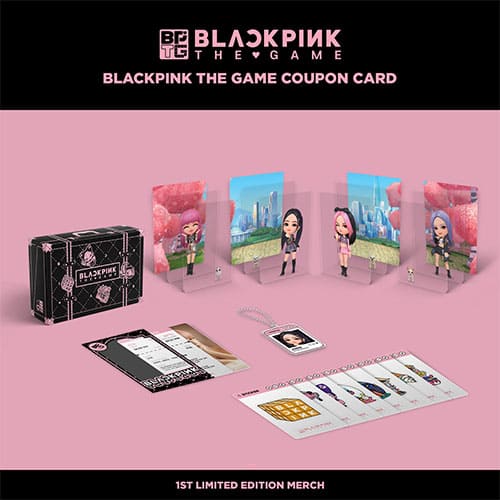 blackpink - the game coupon card