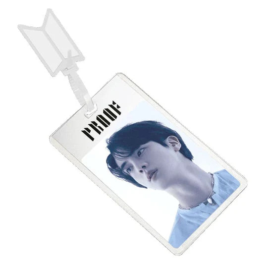 bts - proof 3d lenticular premium card strap