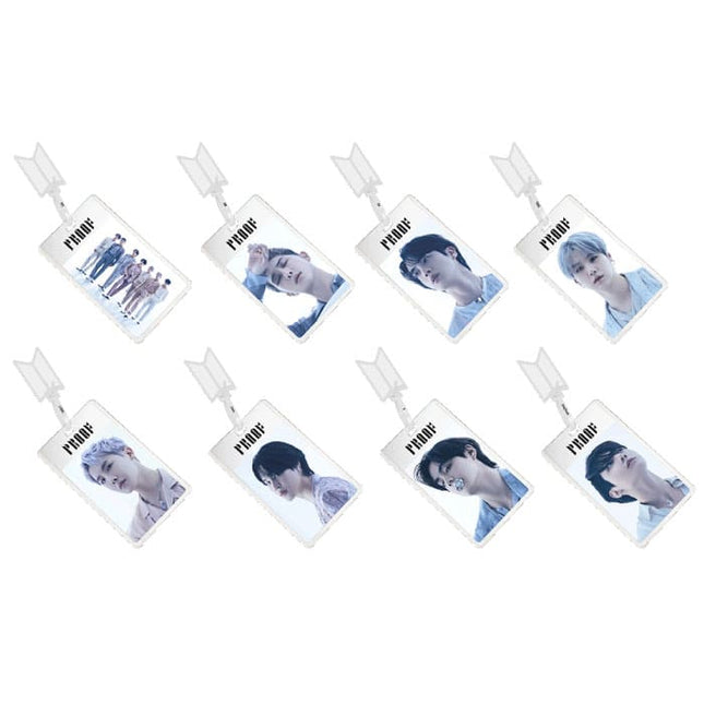 bts - proof 3d lenticular premium card strap