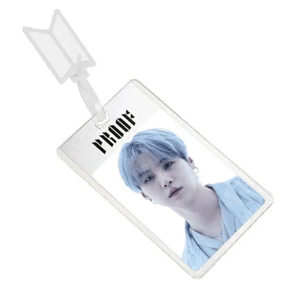 bts - proof 3d lenticular premium card strap