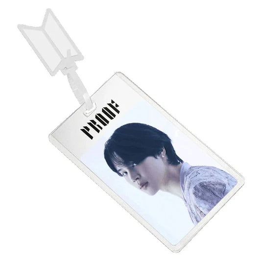 bts - proof 3d lenticular premium card strap