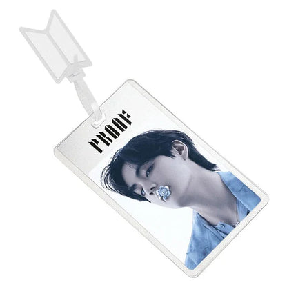 bts - proof 3d lenticular premium card strap