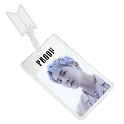 bts - proof 3d lenticular premium card strap