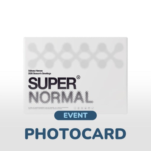 [jyp fans shop] xdinary-heroes - 2026 season's greetings [super normal]