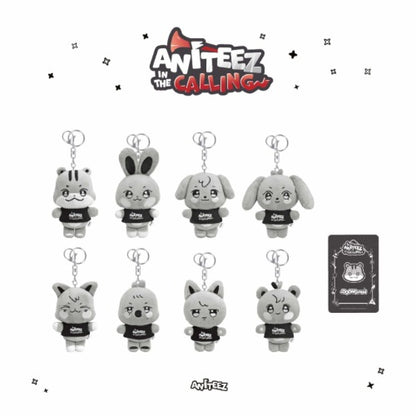 ateez x aniteez - aniteez in the calling: the calling aniteez plush keyring