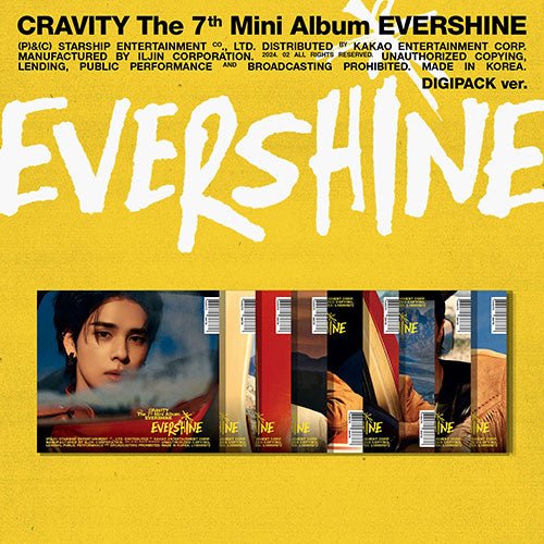 cravity - the 7th mini album [evershine] digipack ver.