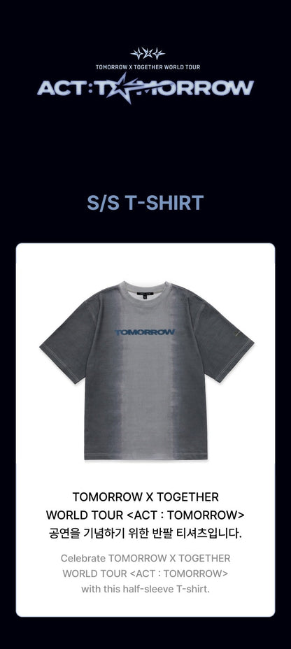txt - [act : tomorrow] s/s t-shirt