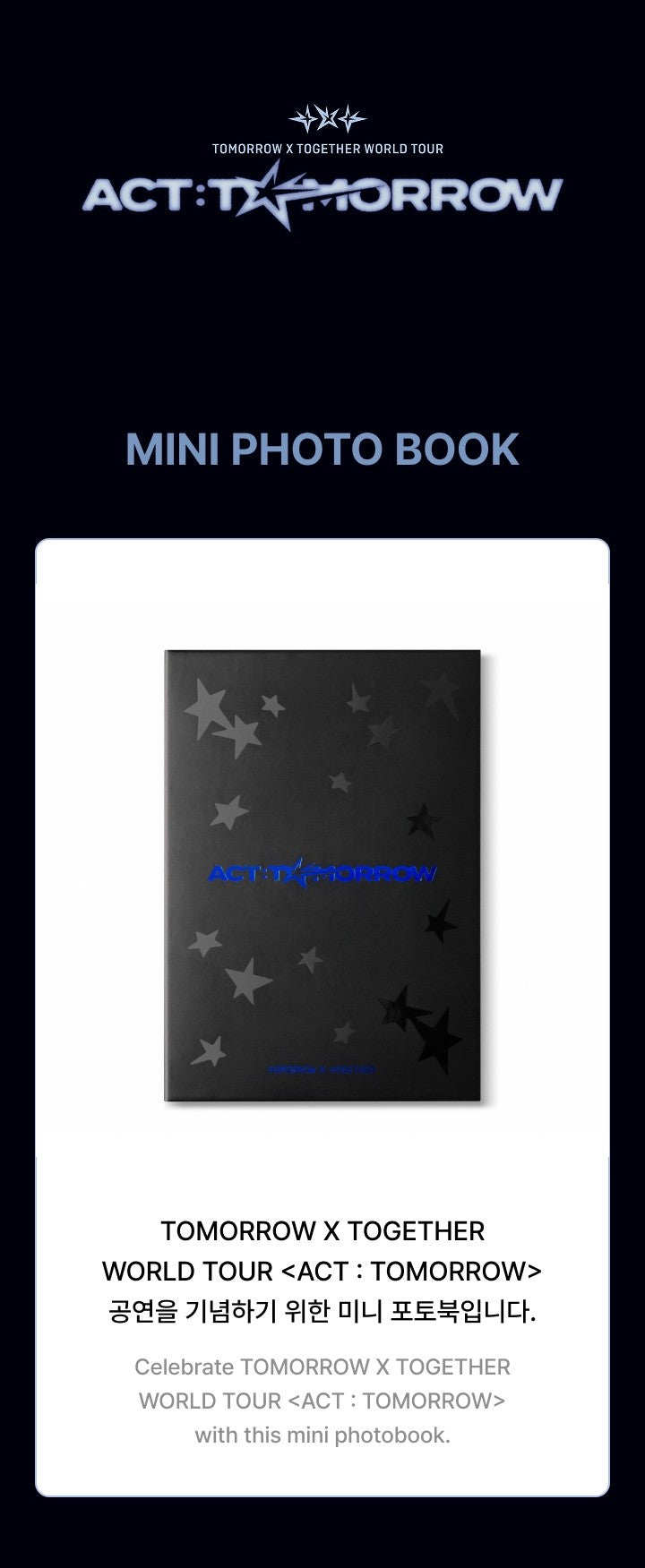 txt - [act : tomorrow] mini photobook