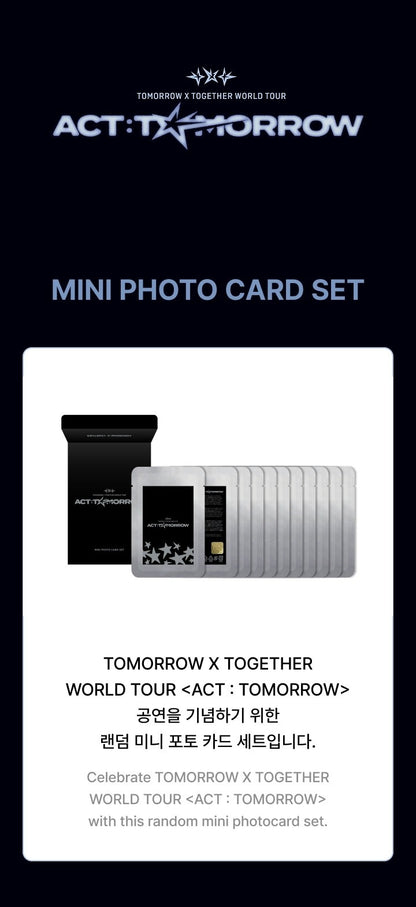 txt - [act : tomorrow] mini photocard set