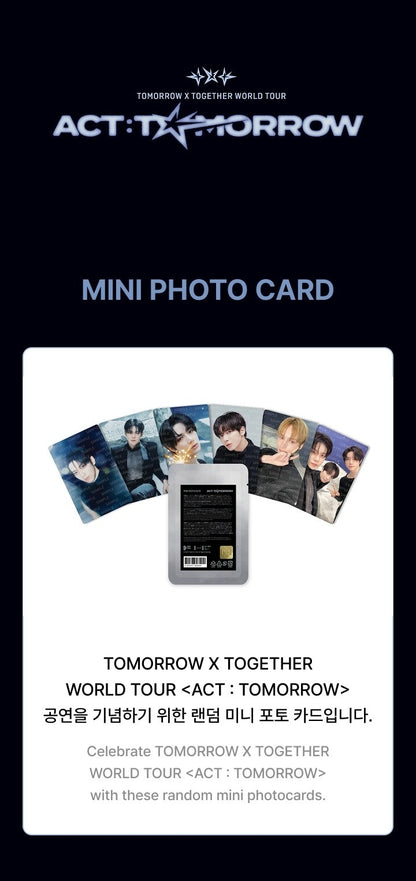txt - [act : tomorrow] mini photocard