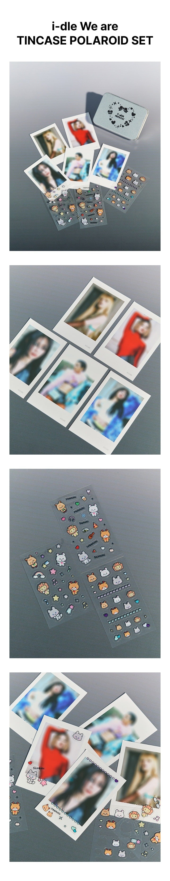 i-dle - [we are] tincase polaroid set