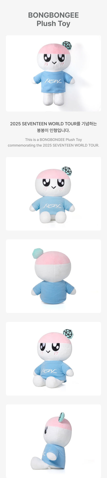 seventeen - [new_] bongbonge plush toy