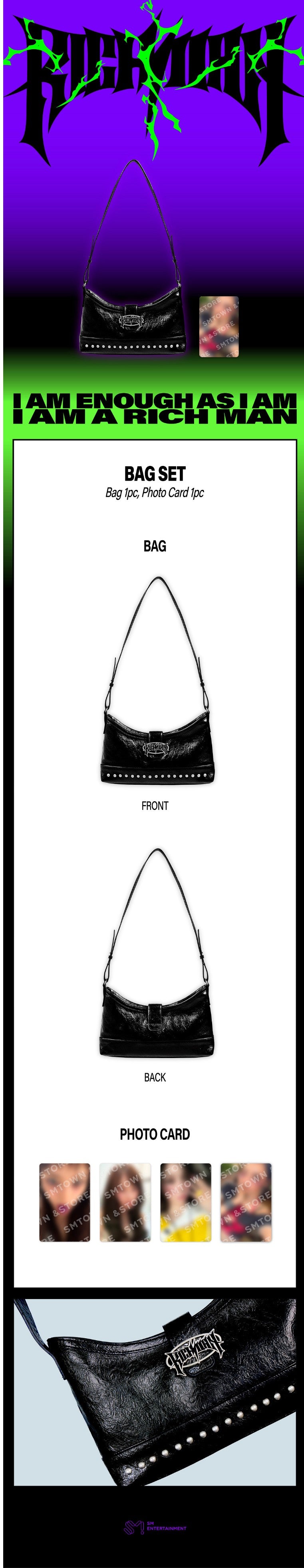 aespa - rich man bag set