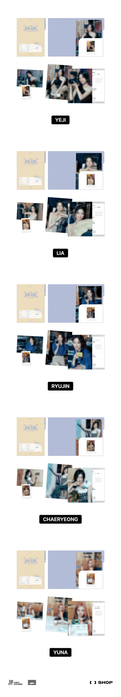 itzy - [on air] photo set