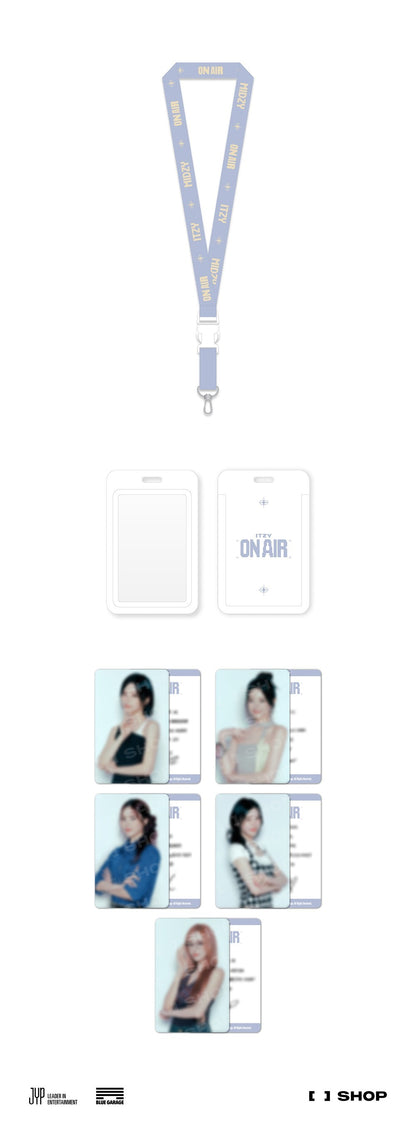itzy - [on air] lanyard set