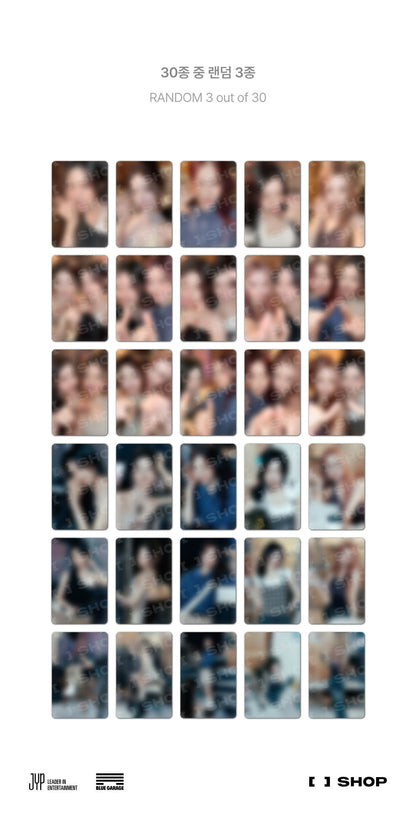 itzy - [on air] trading card set