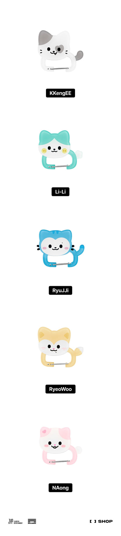 itzy - [on air] twinzy acrylic karabiner