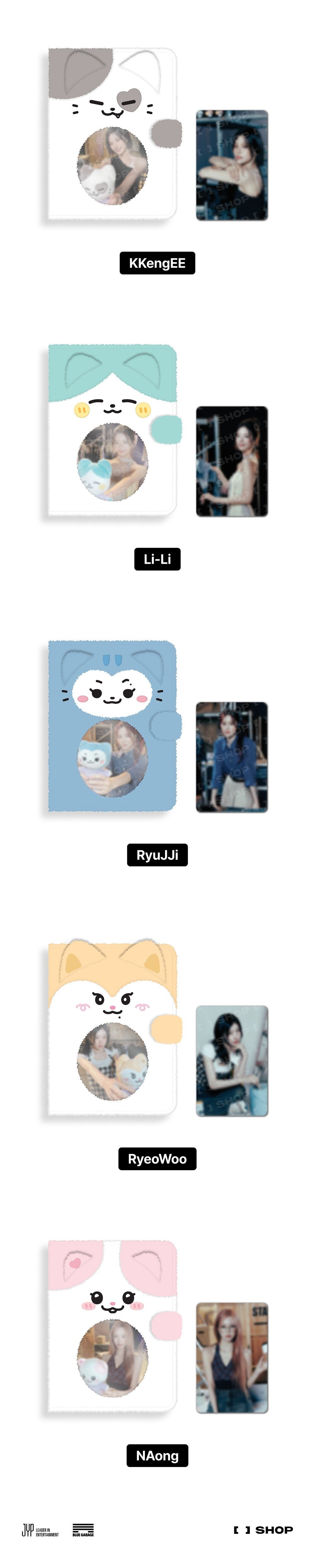 itzy - [on air] twinzy plush collect book
