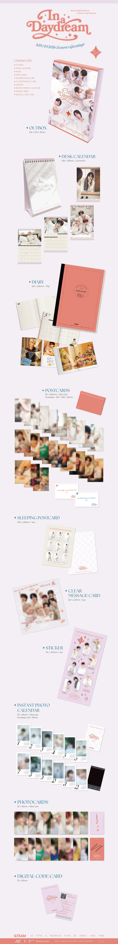 &team - [2026 season's greetings] 'in a daydream'