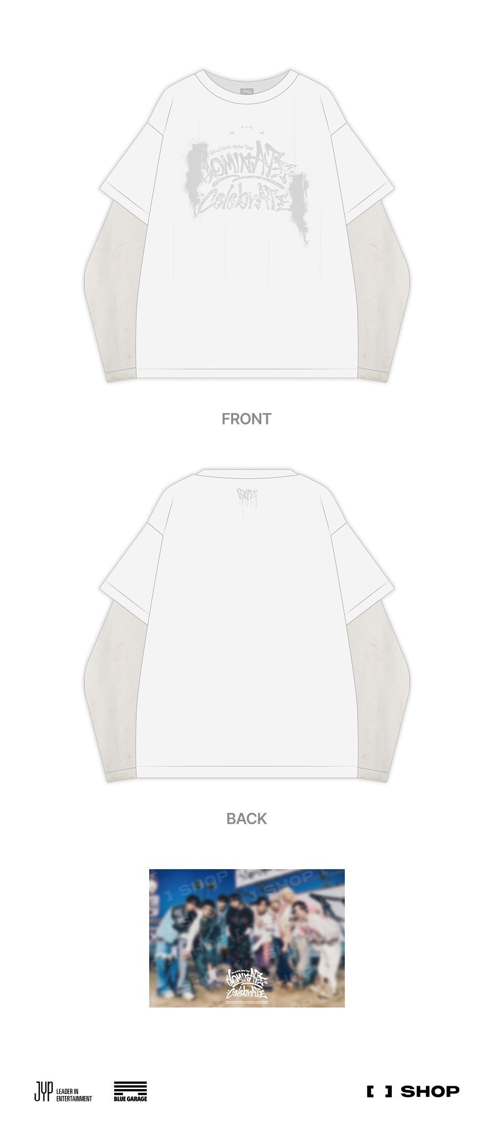 stray kids - [celebrate] layered long sleeve