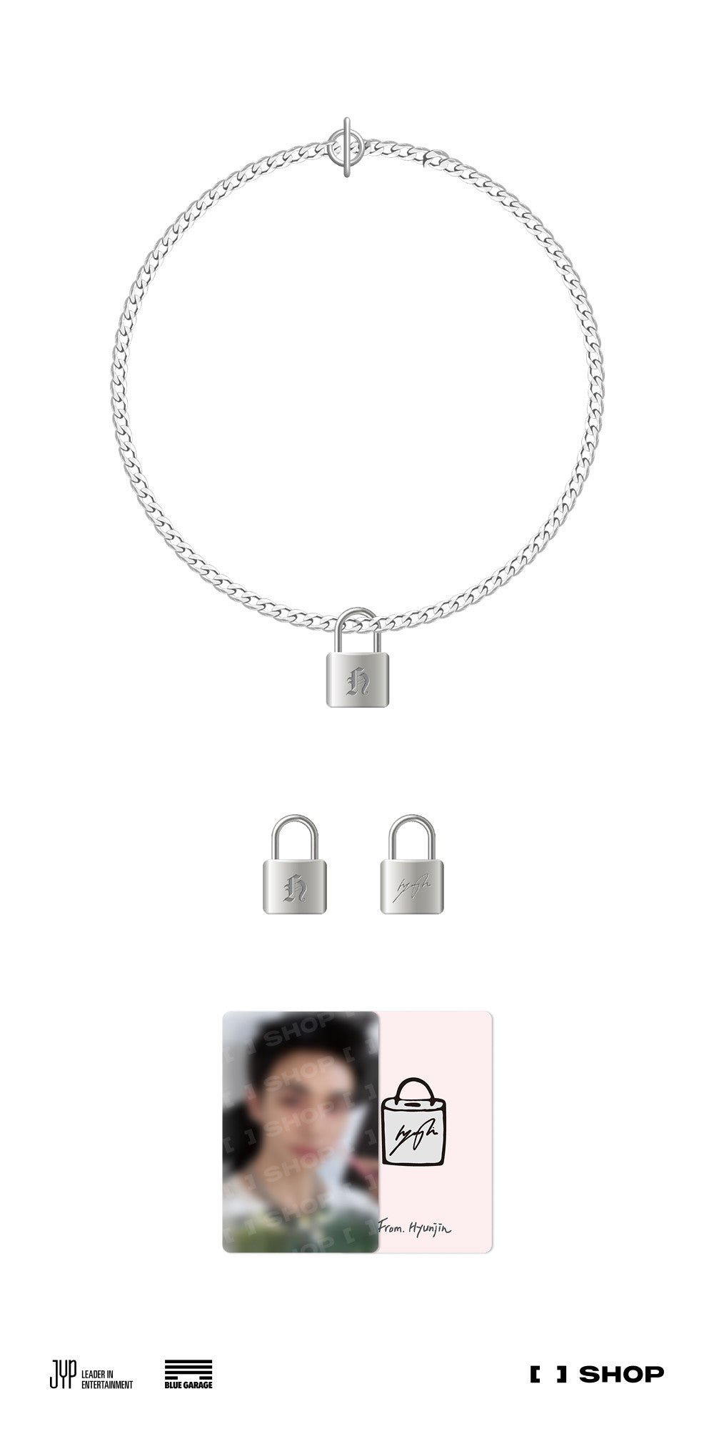 stray kids - [celebrate] necklace by hyunjin