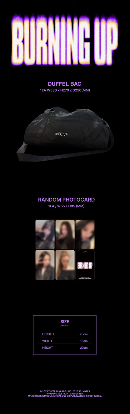 meovv - [burning up] duffel bag