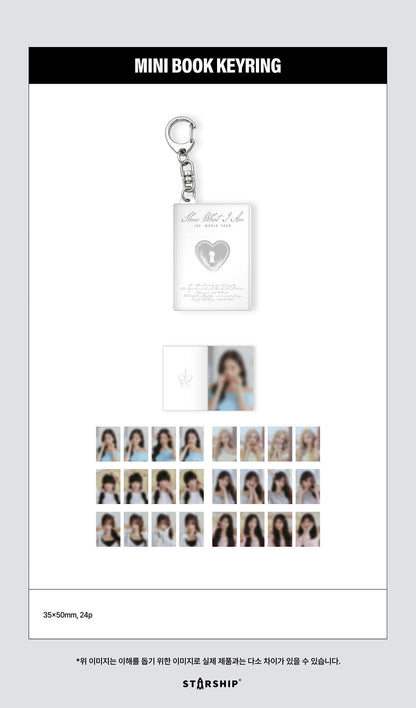 ive - [show what i am] mini book keyring