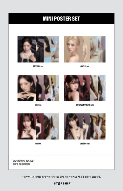 ive - [show what i am] mini poster set