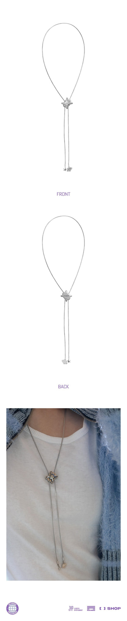 twice - [10ve universe] necklace