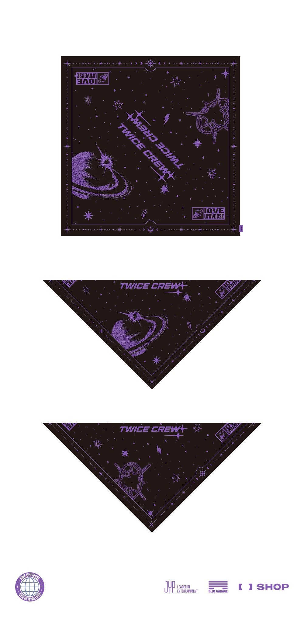 twice - [10ve universe] scarf
