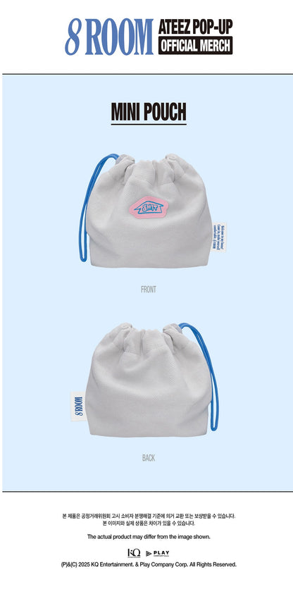 ateez - [pop-up '8room' official merch] mini pouch