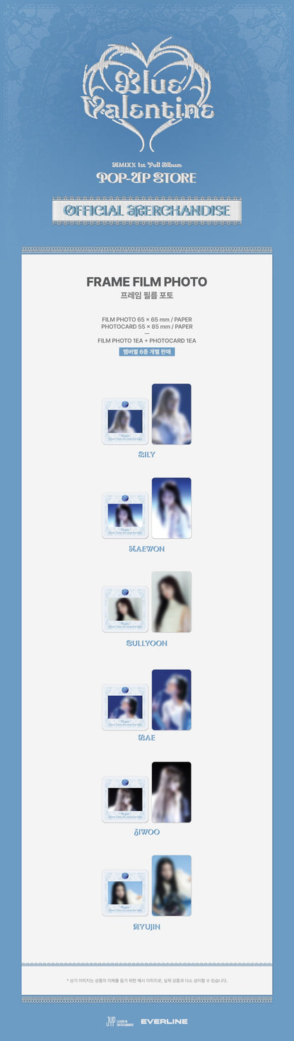 nmixx - [blue valentine] frame film photo