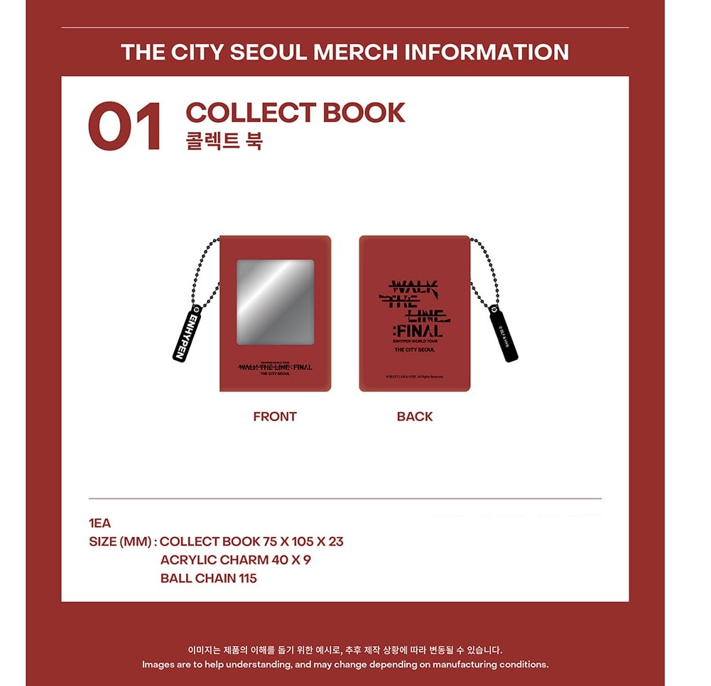 enhypen - [walk the line final] collect book