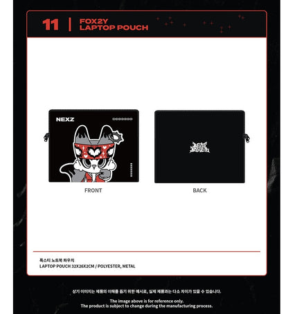 nexz - [beat boxer] fox2y laptop pouch