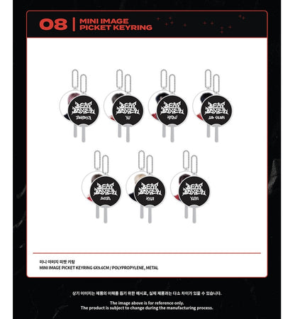 nexz - [beat boxer] mini image picket keyring