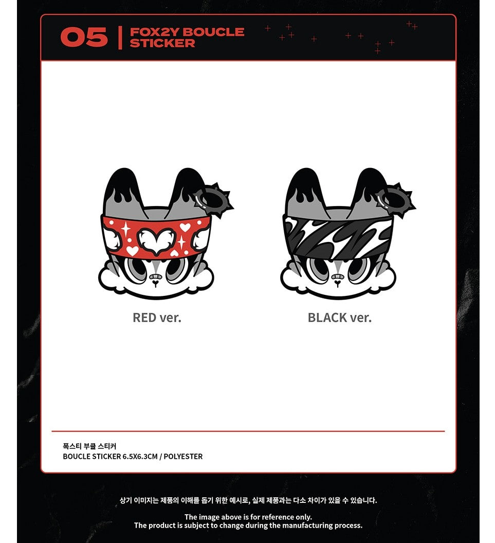 nexz - [beat boxer] fox2y boucle sticker