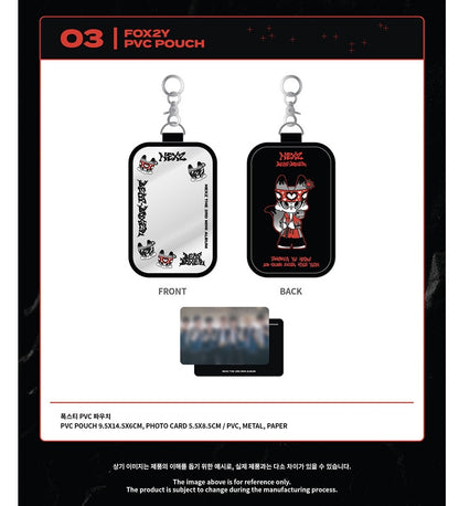 nexz - [beat boxer] fox2y pvc pouch