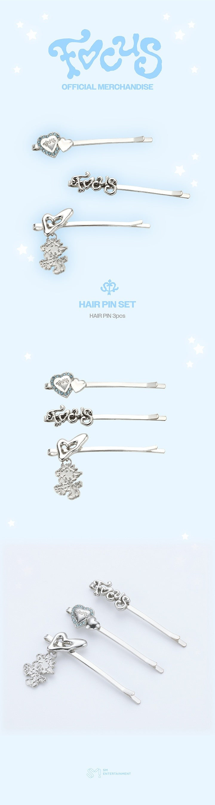 hearts2hearts - [focus] hair pin set