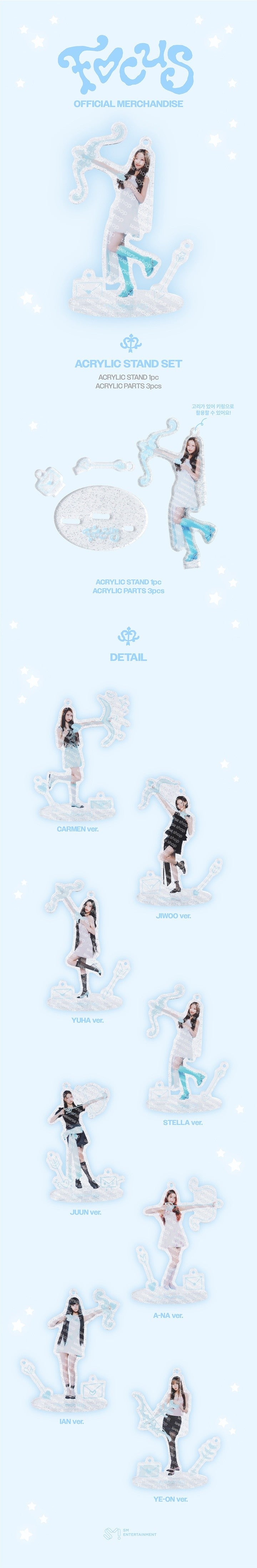 hearts2hearts - [focus] acrylic stand set