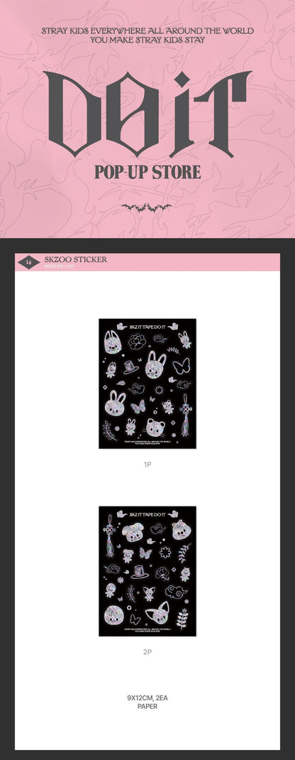 stray kids - [do it] skzoo sticker